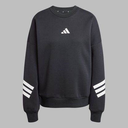 Adidas Womens Future Icons 3-Stripes Sweatshirt - Black