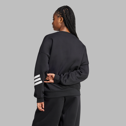 Adidas Womens Future Icons 3-Stripes Sweatshirt - Black