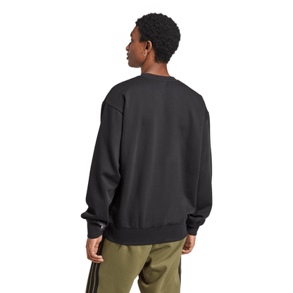 Adidas Mens Essentials Feelcozy Fleece Hoodie - Black/White