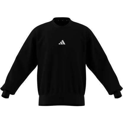 Adidas Mens Essentials Feelcozy Fleece Hoodie - Black/White