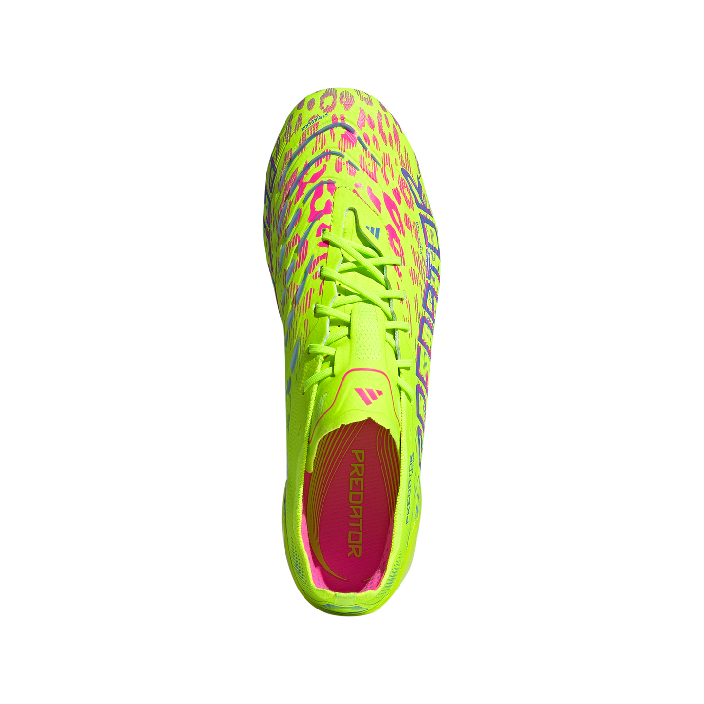 Adidas Predator Elite FG Boots - Lucid Lemon/Lucid Pink/Blue Fusion