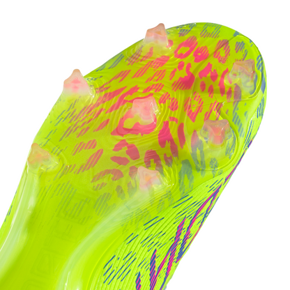 Adidas Predator Elite FG Boots - Lucid Lemon/Lucid Pink/Blue Fusion