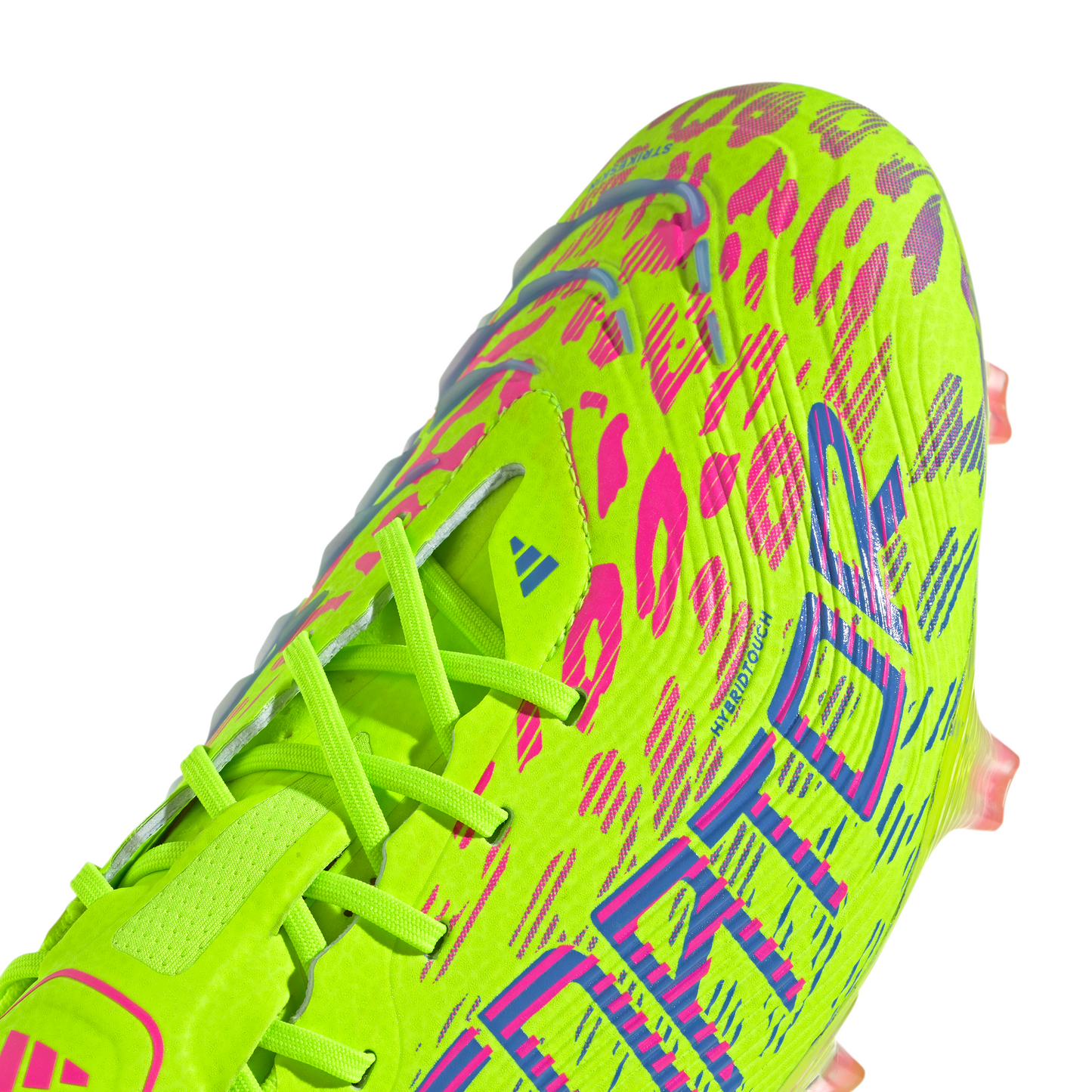 Adidas Predator Elite FG Boots - Lucid Lemon/Lucid Pink/Blue Fusion