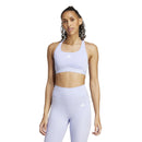 Adidas Womens Powerreact Bra for Training - Violet Tone