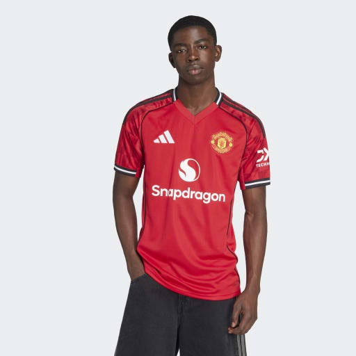 Adidas Mens Manchester United 25/26 Home Jersey