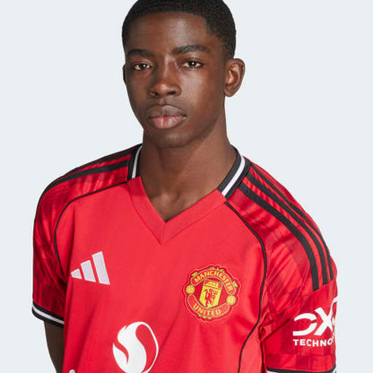 Adidas Mens Manchester United 25/26 Home Jersey
