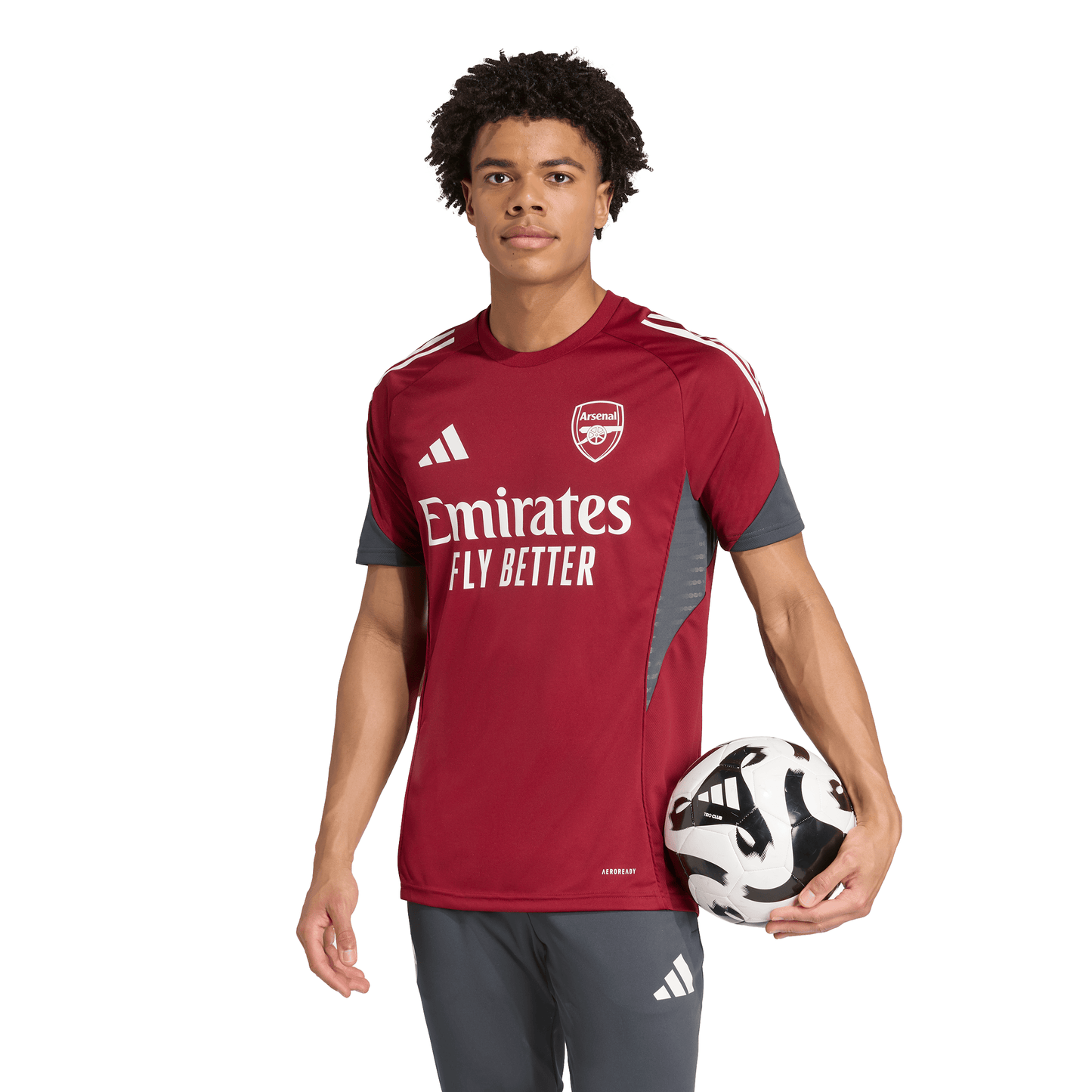 Adidas Mens Arsenal Tiro 25 Competition Training Jersey