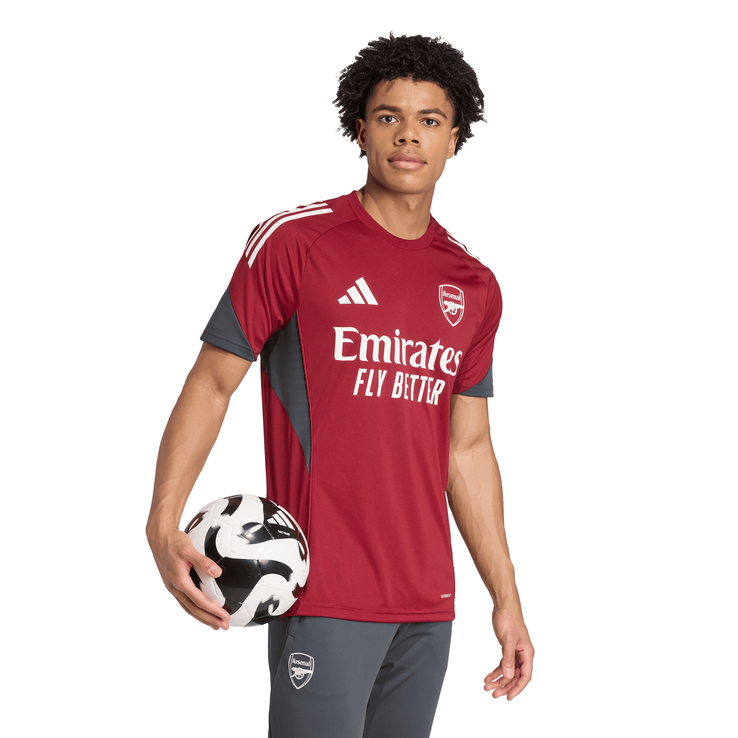 Adidas Mens Arsenal Tiro 25 Competition Training Jersey