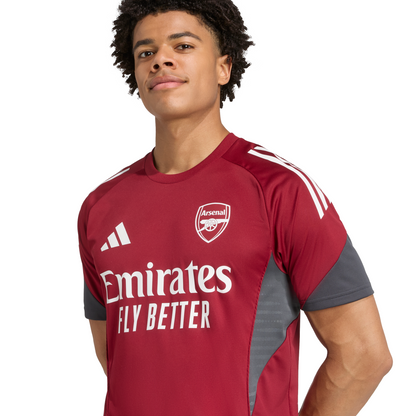 Adidas Mens Arsenal Tiro 25 Competition Training Jersey