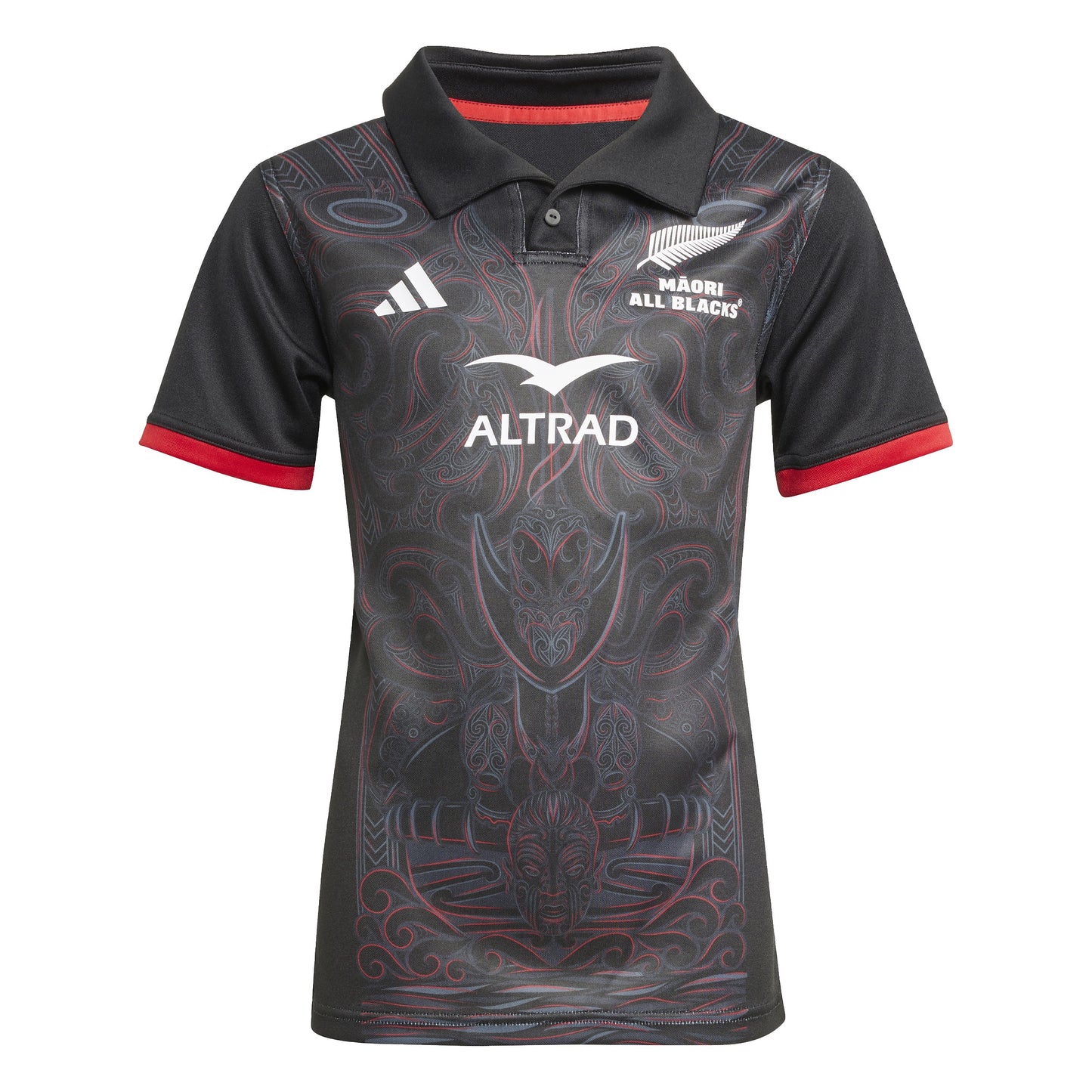 Adidas Māori All Blacks Home Jersey - Youth
