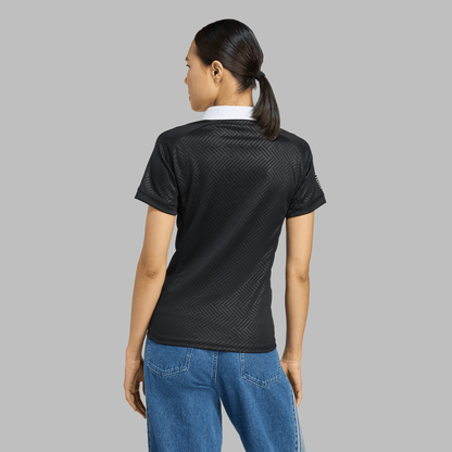 Adidas Womens Black Ferns Rugby World Cup Home Jersey