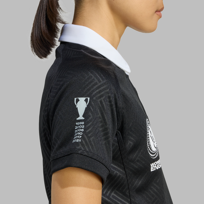 Adidas Womens Black Ferns Rugby World Cup Home Jersey