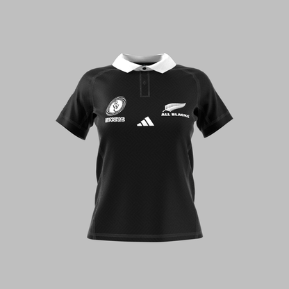 Adidas Womens Black Ferns Rugby World Cup Home Jersey