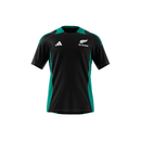 Adidas Mens All Blacks Performance T-Shirt - Black/Teal