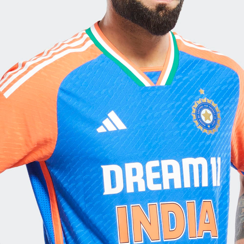 Adidas Mens India Cricket T20I Jersey