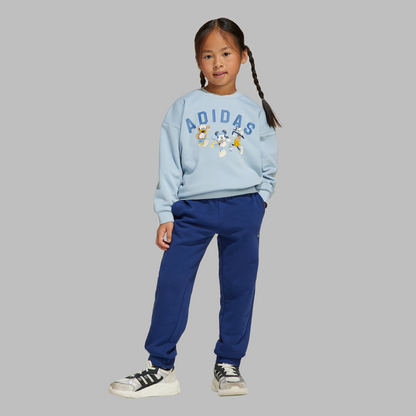Adidas Little Kids Disney Mickey Mouse Sweatshirt/Jogger Set - Blue