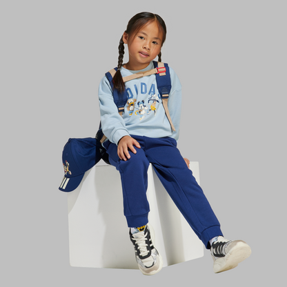 Adidas Little Kids Disney Mickey Mouse Sweatshirt/Jogger Set - Blue