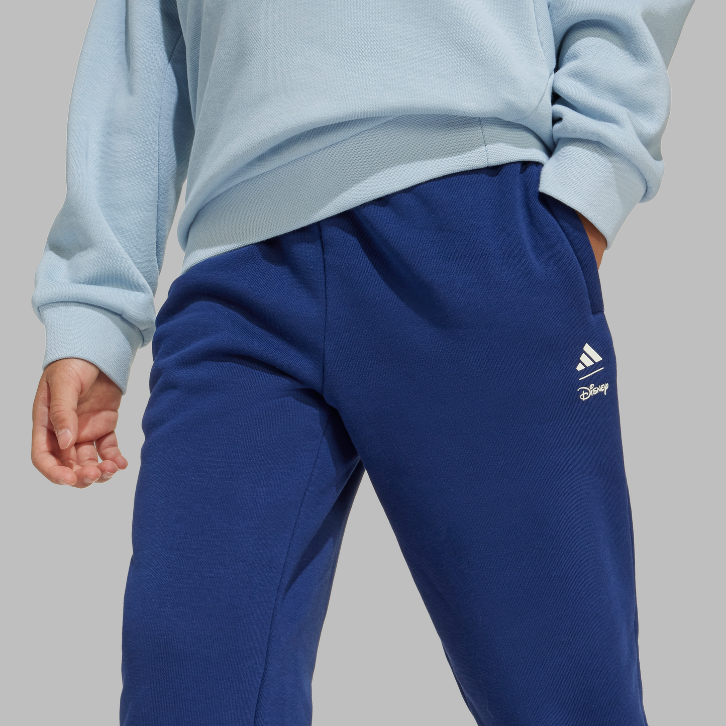 Adidas Little Kids Disney Mickey Mouse Sweatshirt/Jogger Set - Blue