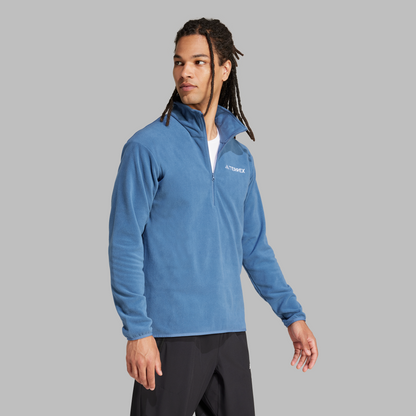 Adidas Mens Multi Essentials 1/2 Zip Fleece Jacket - Wonder Steel