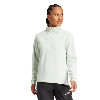 Adidas Womens Multi Essentials 1/2 Zip Fleece Jacket