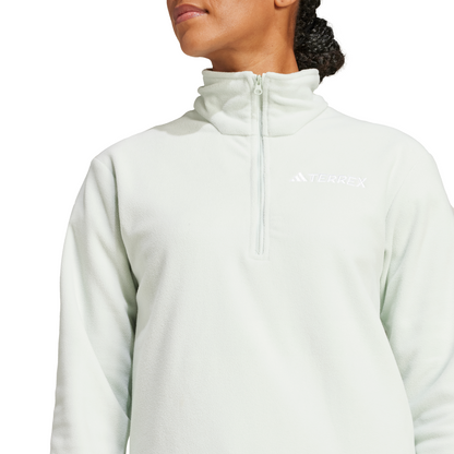 Adidas Womens Multi Essentials 1/2 Zip Fleece Jacket