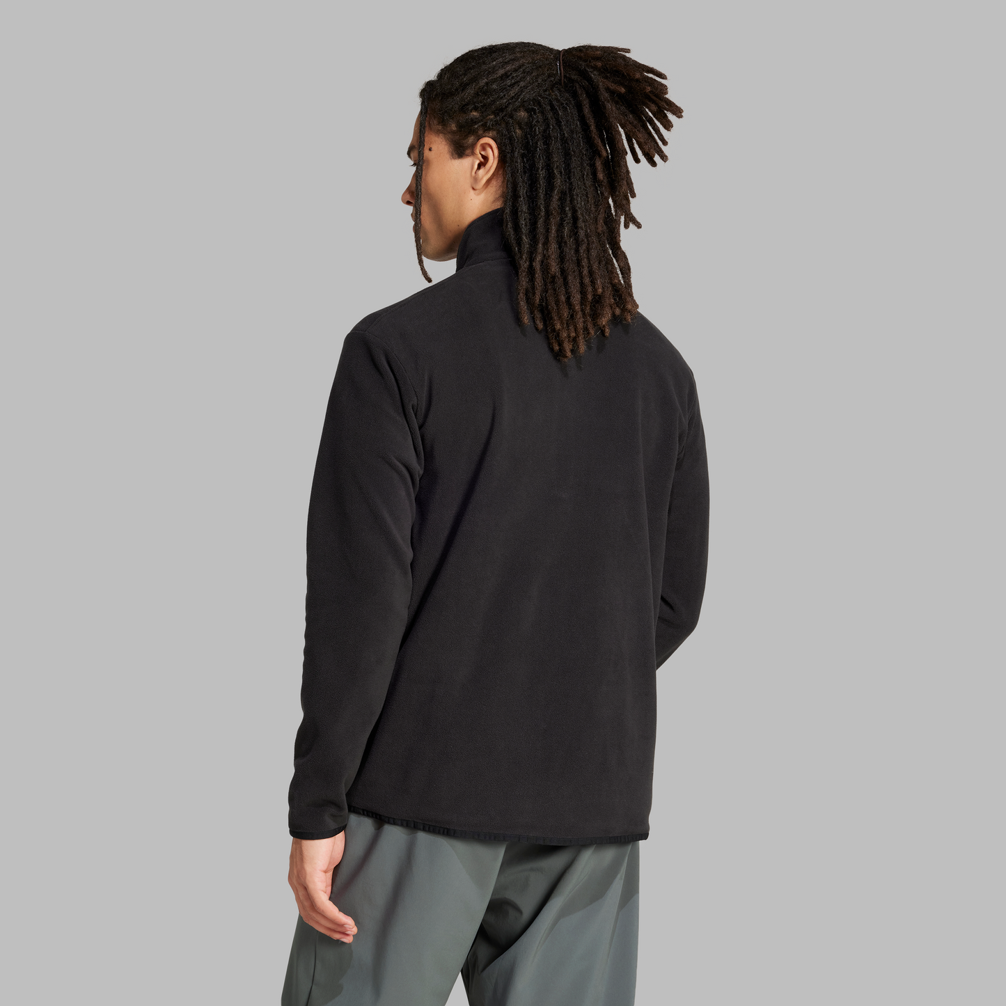 Adidas Mens Multi Essentials Full Zip Fleece - Black