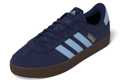 Adidas Mens VL Court 3.0 Shoes - Dark Blue/Clear Sky