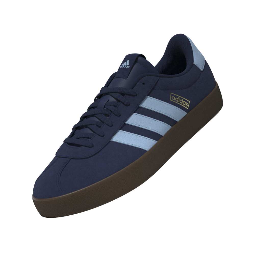 Adidas Mens VL Court 3.0 Shoes - Dark Blue/Clear Sky