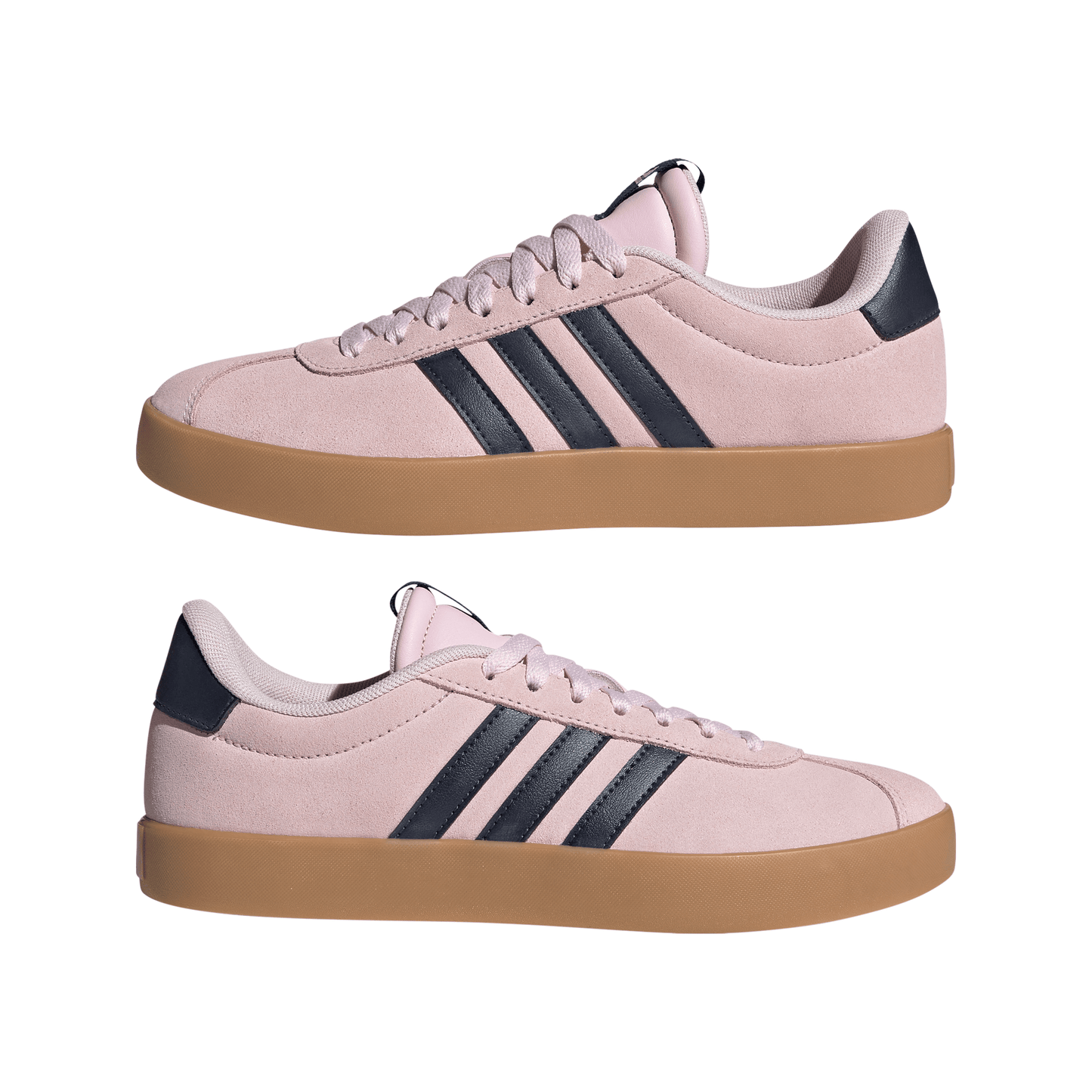 Adidas Womens VL Court 3.0 Shoes - Pink/Ink