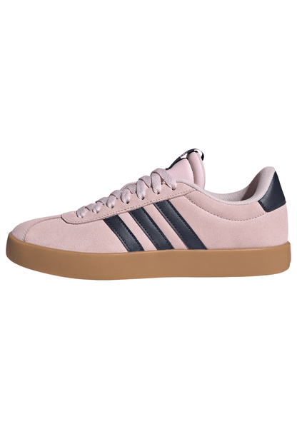 Adidas Womens VL Court 3.0 Shoes - Pink/Ink