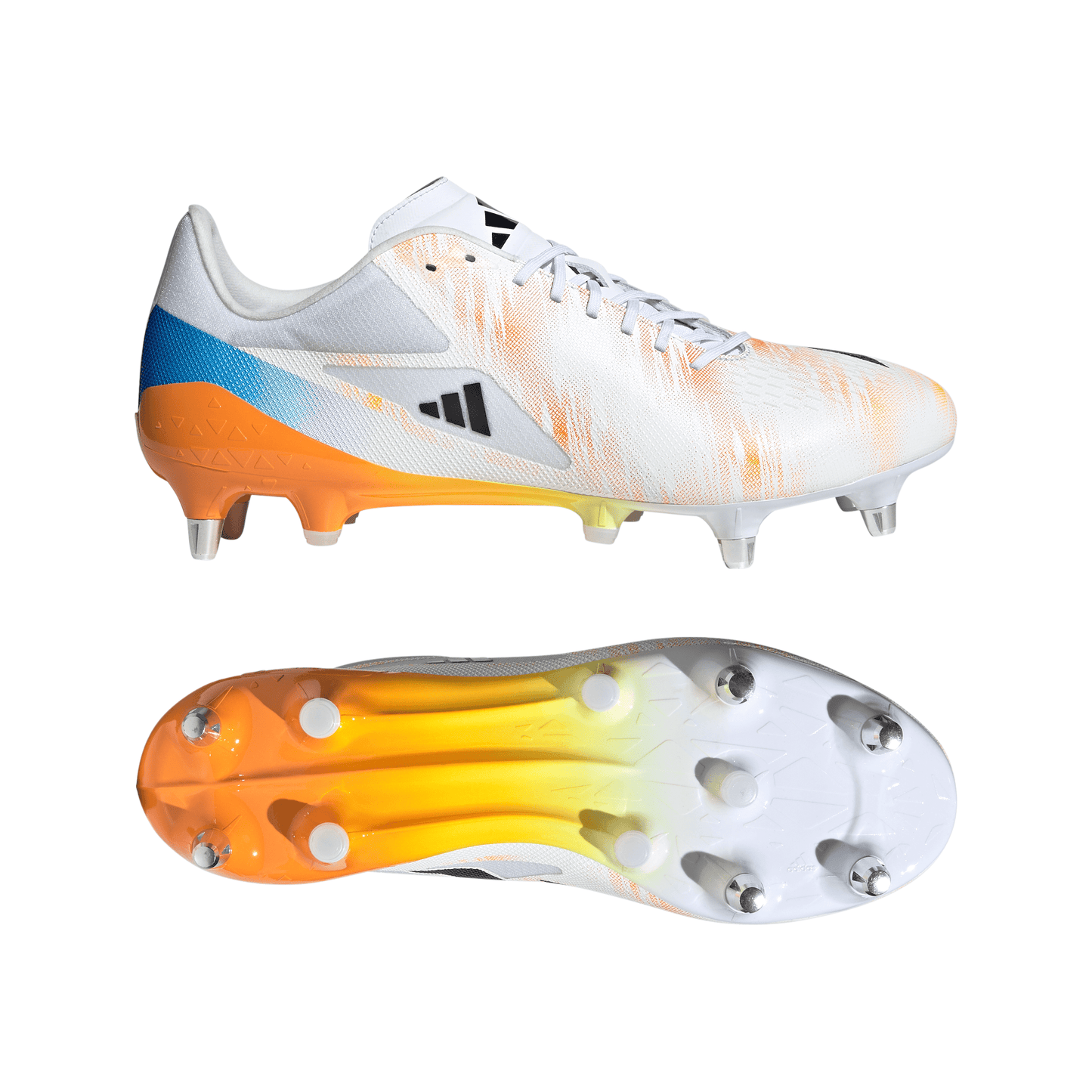Adidas Adizero RS15 Pro SG - White/Black/Lucid Tangerine