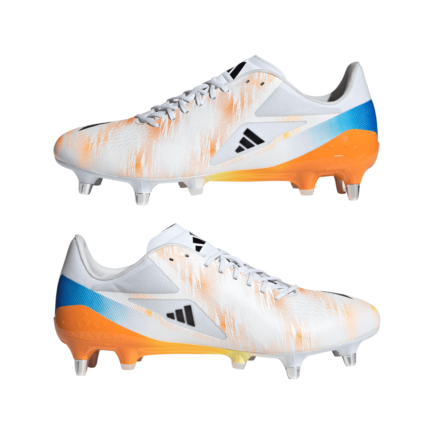 Adidas Adizero RS15 Pro SG - White/Black/Lucid Tangerine