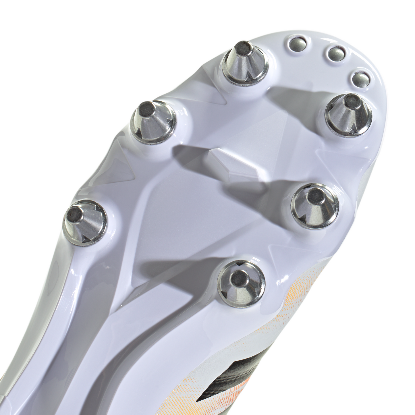 Adidas Kakari RS (SG) Rugby Boots - White/Black/Pure Orange