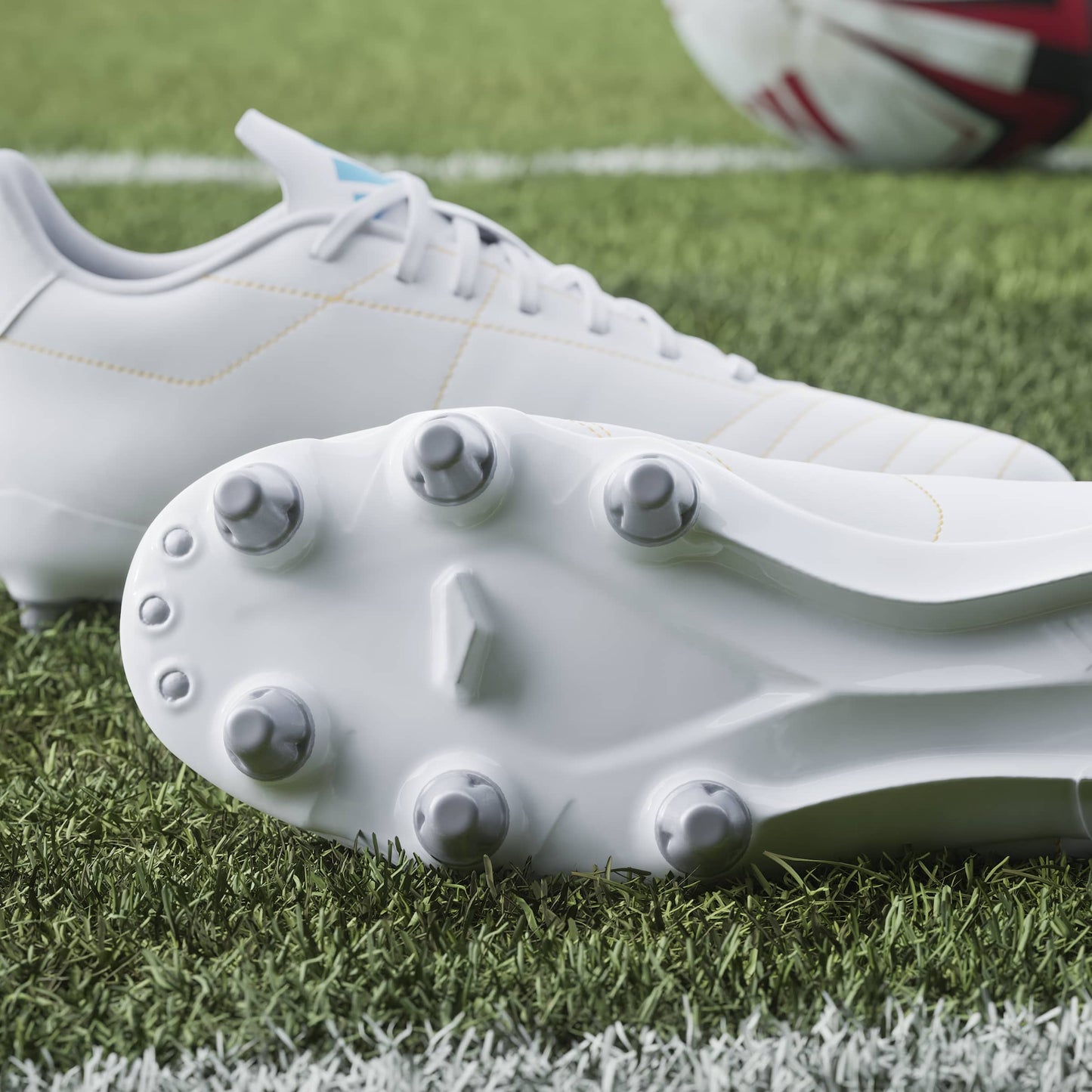 Adidas Kakari (SG) Rugby Boots - Pure Orange/White/Black