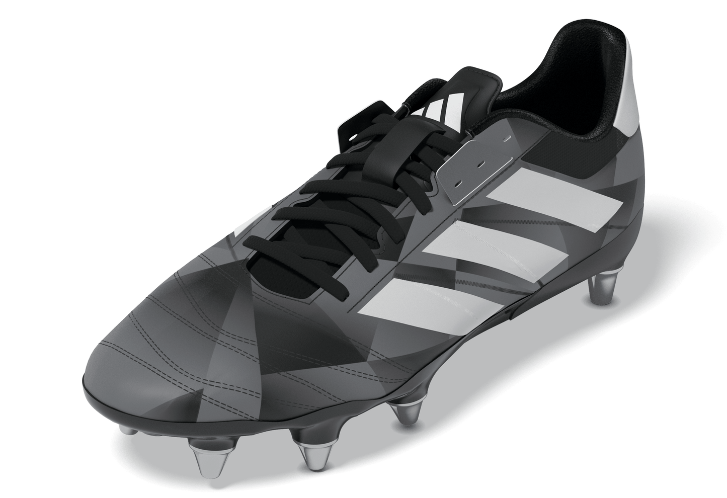 Adidas Kakari RS (SG) Rugby Boots - Black/White/Carbon