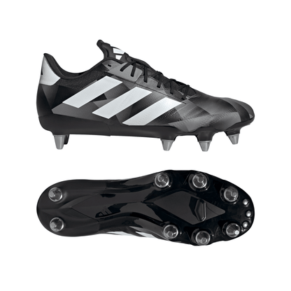 Adidas Kakari RS (SG) Rugby Boots - Black/White/Carbon