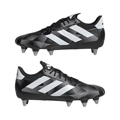 Adidas Kakari RS (SG) Rugby Boots - Black/White/Carbon
