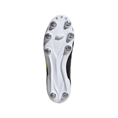 Adidas Kakari (SG) Rugby Boots - Black/Lemon/White