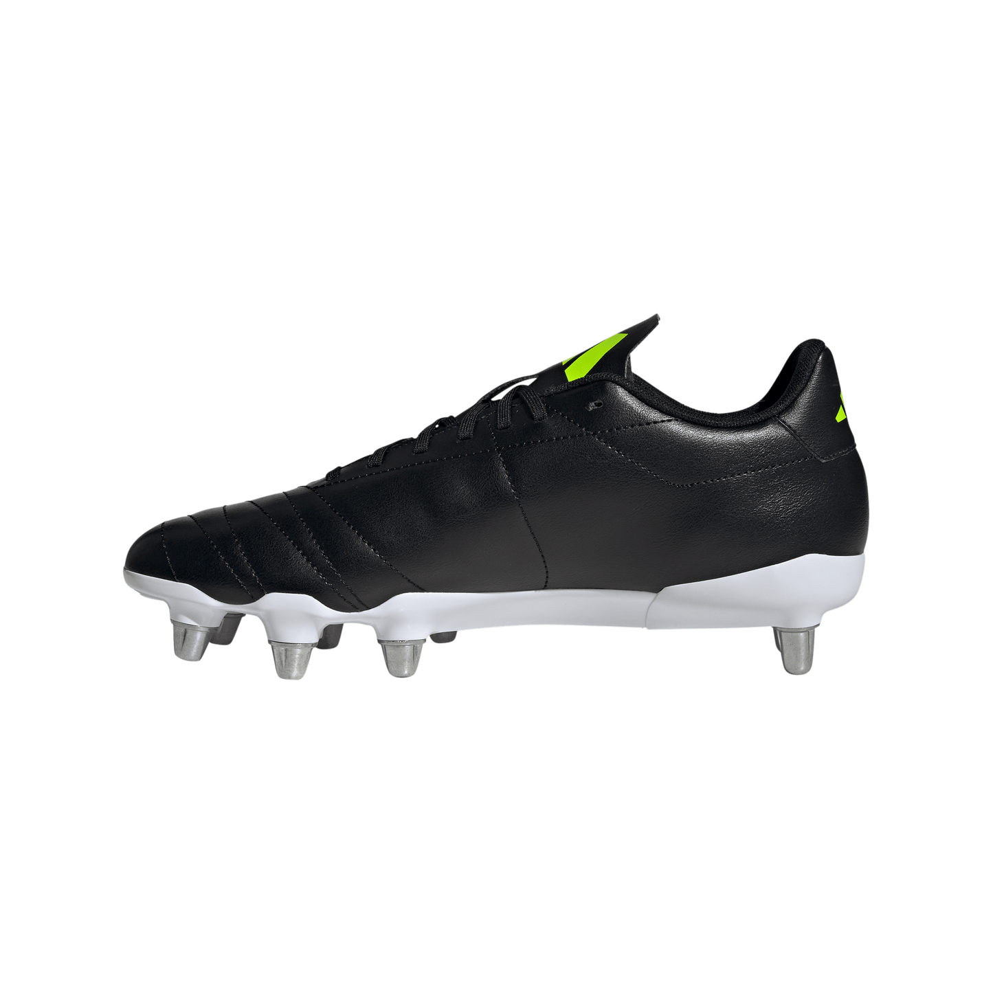 Adidas Kakari (SG) Rugby Boots - Black/Lemon/White