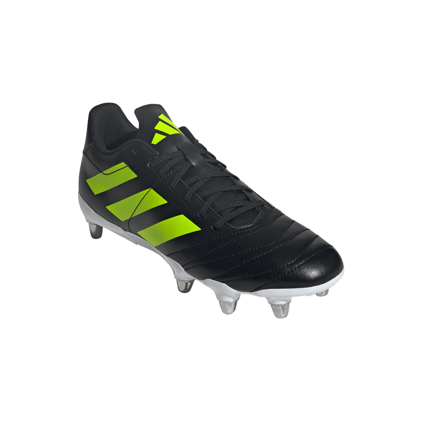 Adidas Kakari (SG) Rugby Boots - Black/Lemon/White