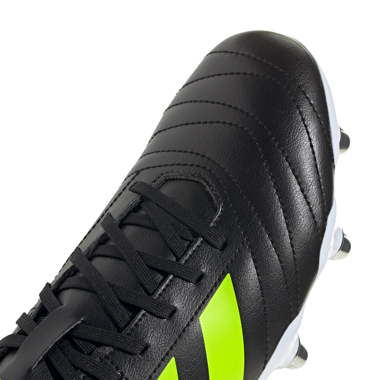 Adidas Kakari (SG) Rugby Boots - Black/Lemon/White