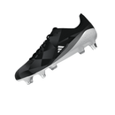 Adidas Mens Adizero RS15 Ultimate Soft Ground Rugby Boots - Black/White/Grey
