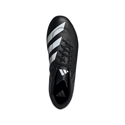 Adidas Adizero RS15 Ultimate Soft Ground Rugby Boots - Black/White/Grey-