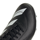 Adidas Adizero RS15 Ultimate Soft Ground Rugby Boots - Black/White/Grey-