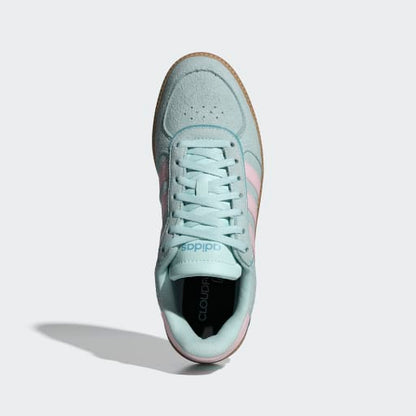 Adidas Womens Breaknet Sleeknet Shoes-Teal