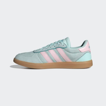 Adidas Womens Breaknet Sleeknet Shoes-Teal