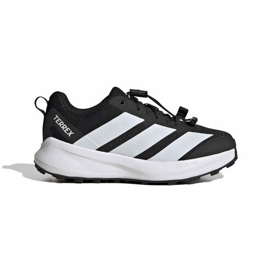 Adidas Kids Terrex Agravic Trail Running Shoes - Black/White/Orange