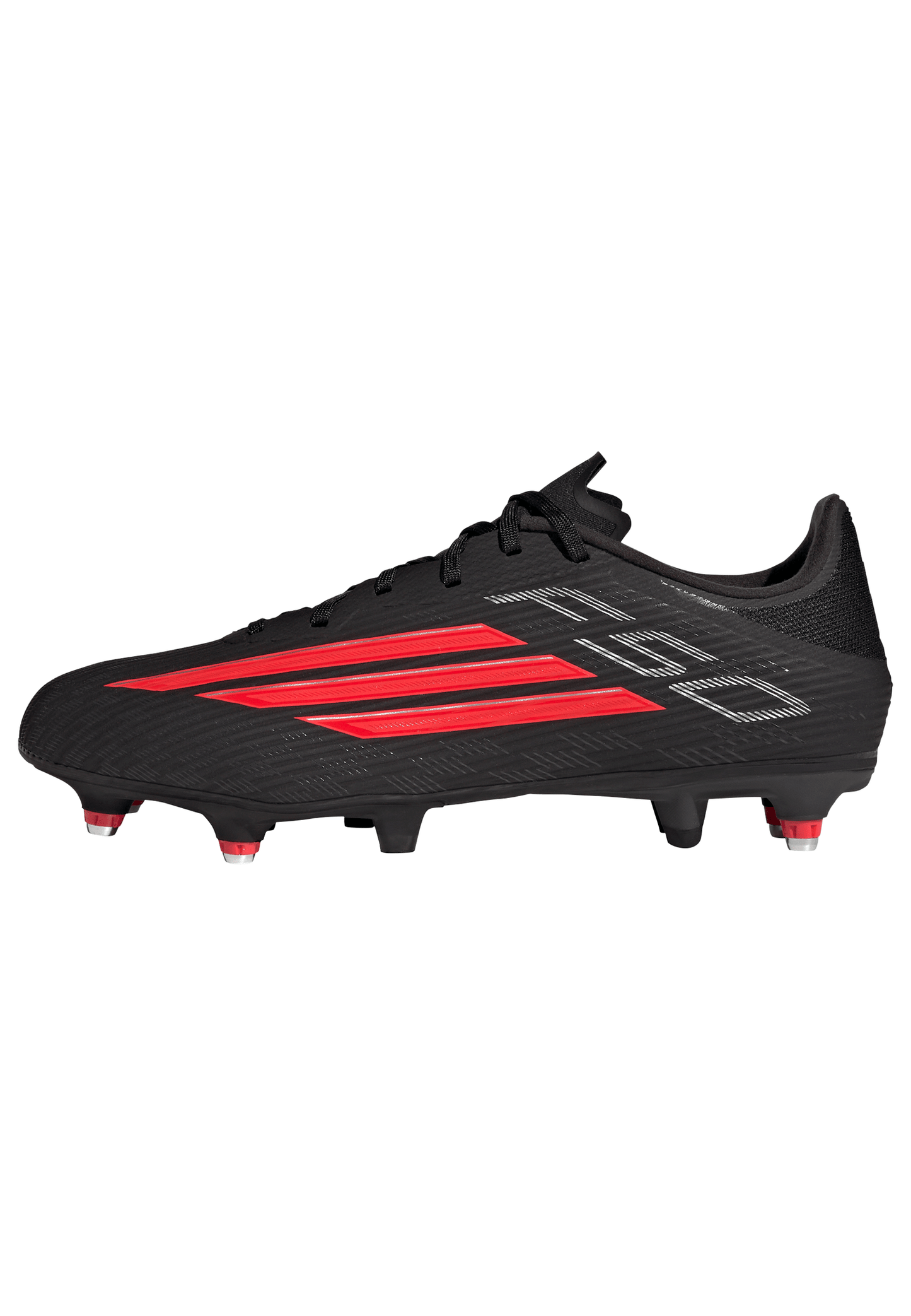 Adidas F50 League SG Boots - Black/Red/Black