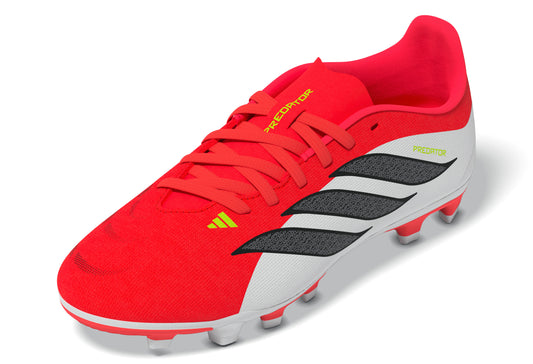 Adidas Predator Club Firm Ground / Multi Ground Football Boots Kids - Red/Black/White