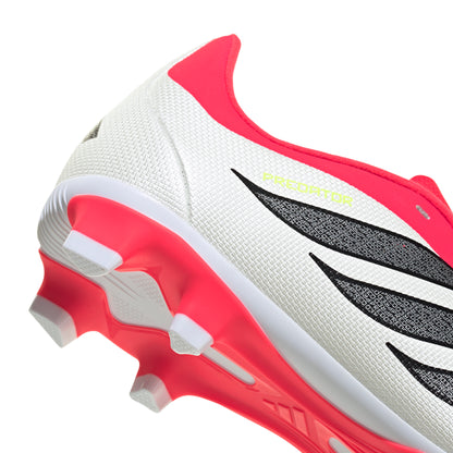 Adidas Predator Club Firm Ground / Multi Ground Football Boots Kids - Red/Black/White